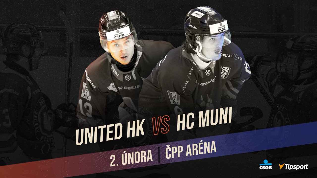 UNIted HK vs. HC MUNI Brno 2:1 | 2.2.2026 | Univerzitní liga ledního hokeje