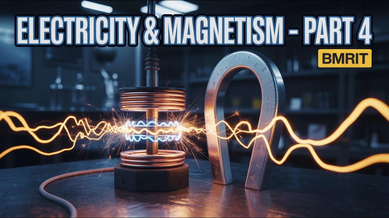 Electricity & Magnetism – Part 4 | Basic Physics (Radiological Physics) | BMRIT 2nd Semester
