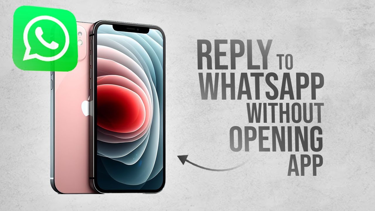 Как ответить на сообщение в WhatsApp, не открывая приложение (урок)