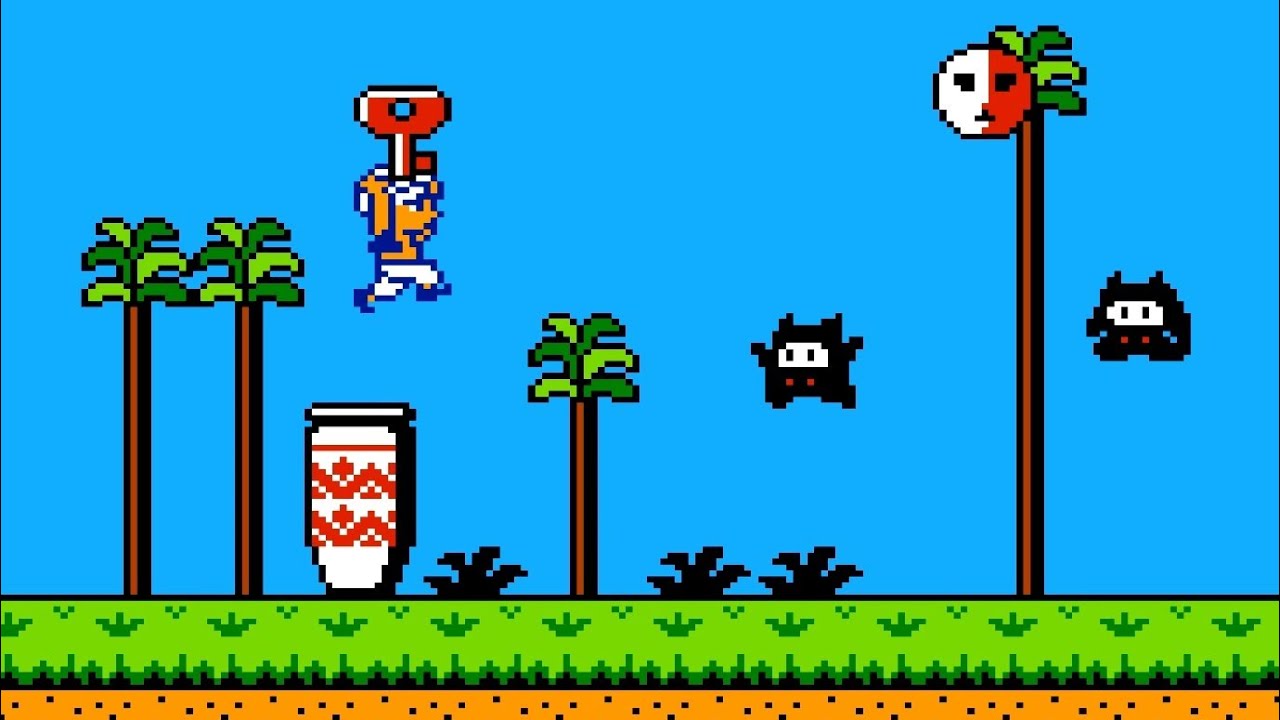 Yume Koujou: Doki Doki Panic (Famicom Disk System) Playthrough