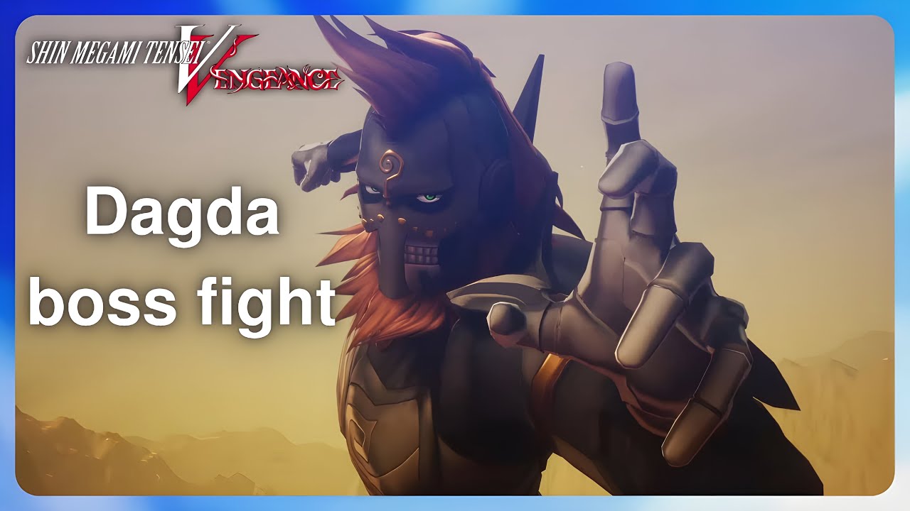  Dagda boss fight in 2 Minutes 40 Seconds | SMT V: Vengeance