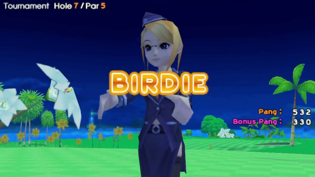 Pangya PSP ทัวร์นาเมนต์ Blue Moon 18 หลุม