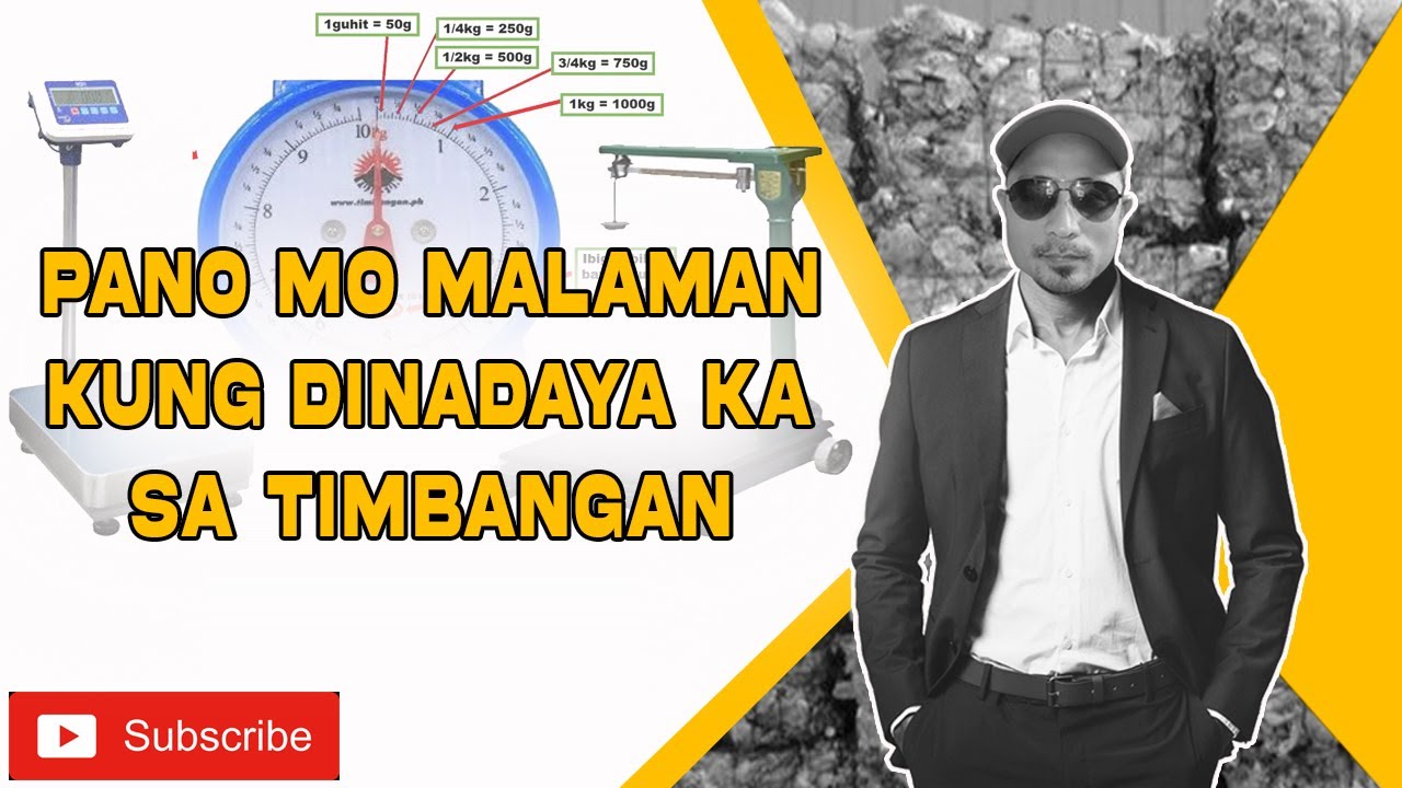 Pano mo malalaman kung dinadaya ka sa timbangan