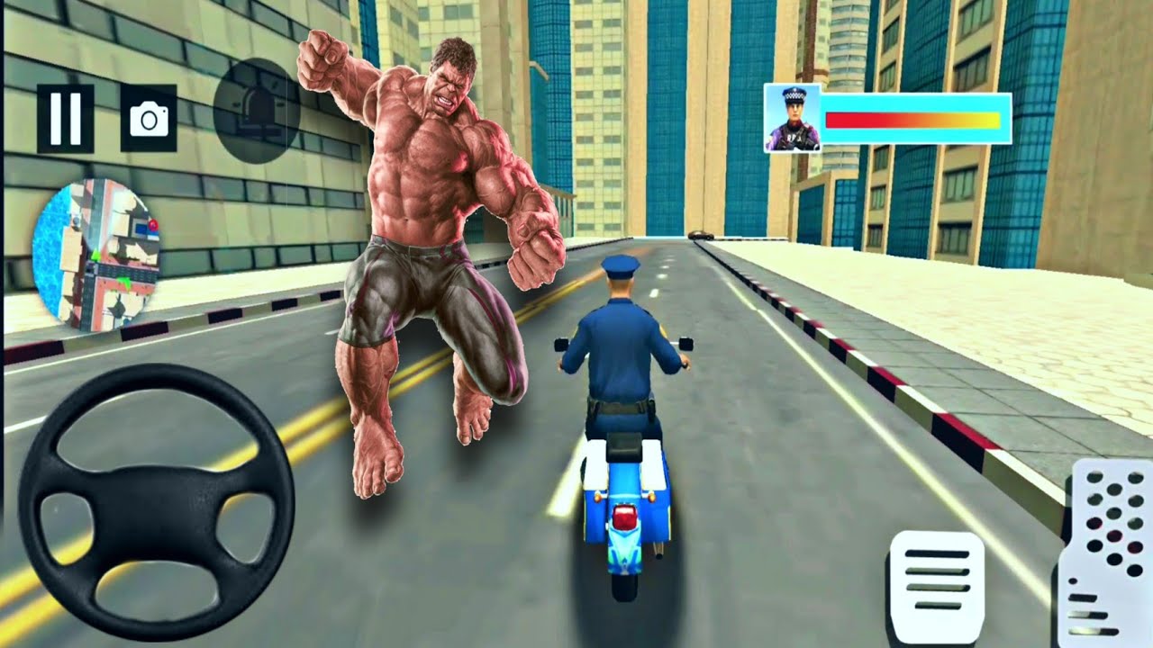 Police Moto Bike Chase Crime Shooting Games #5 - Android Gameplay