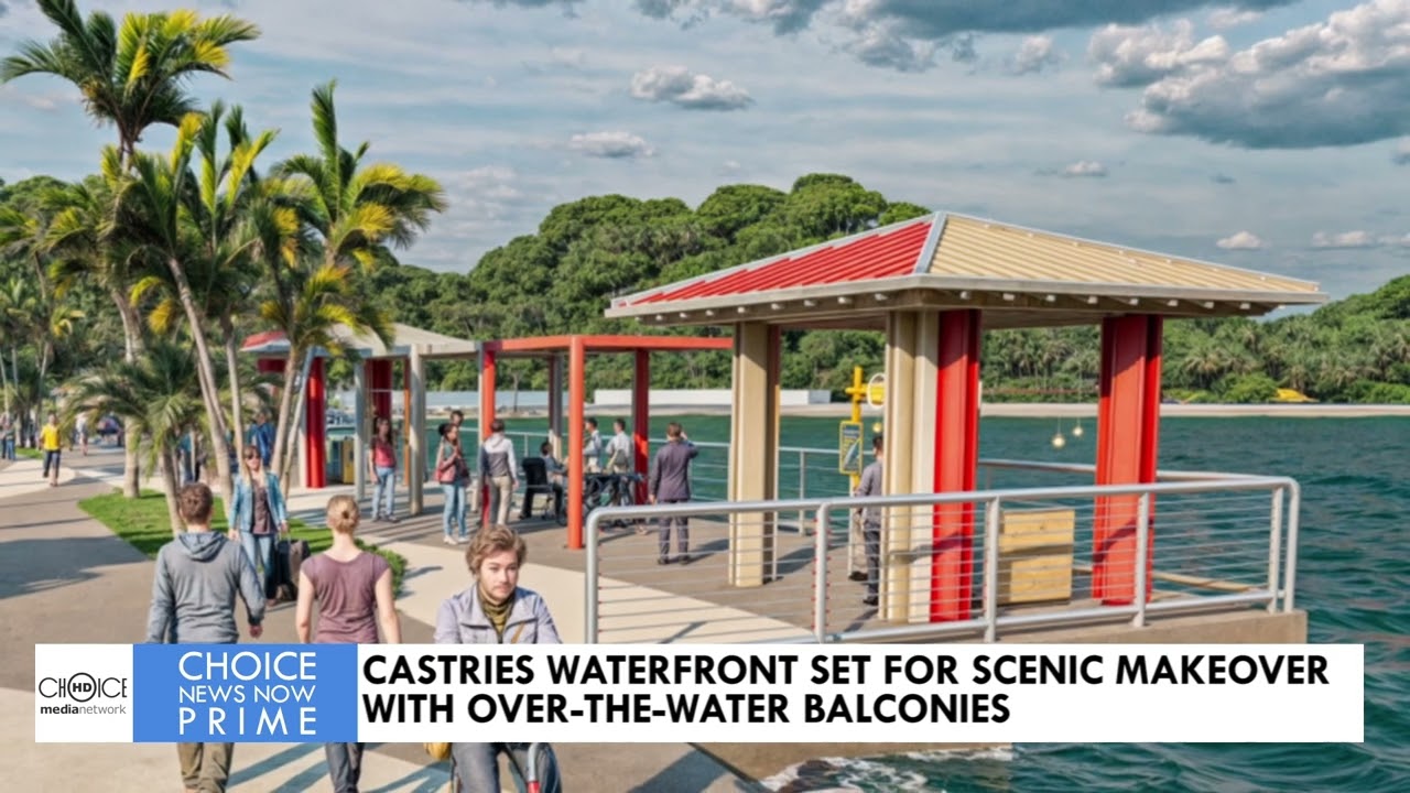 CASTRIES WATERFRONT SET FOR SCENIC MAKEOVER WITH OVER-THE-WATER BALCONIES