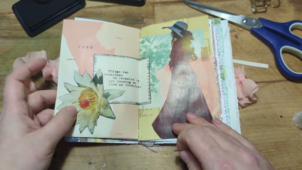 Art Journal Process | Using One Magazine for Color & Inspiration