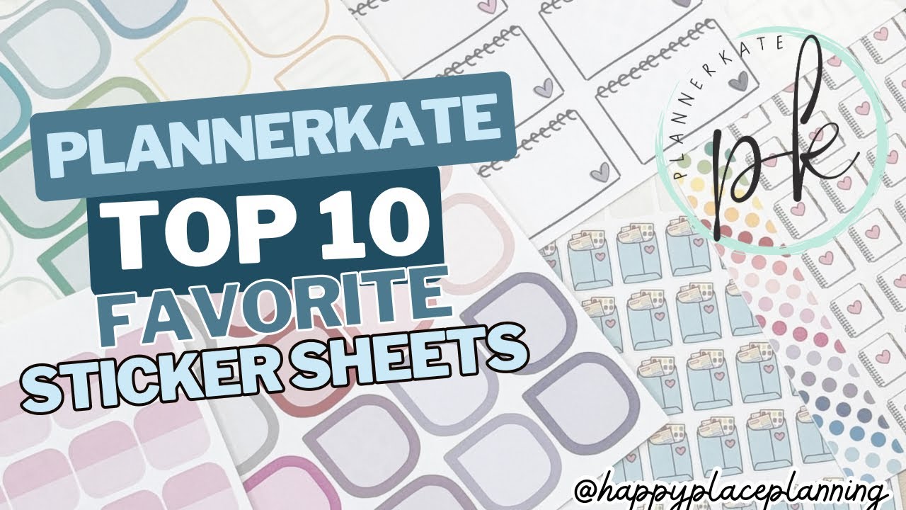 TOP TEN from PlannerKate | 2025 Q1