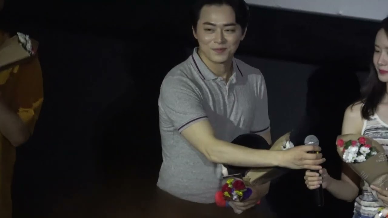 20190810 엑시트 무대인사 수원인가...? #조정석 #임윤아 #강기영 #이상근 #엑시트 #영화