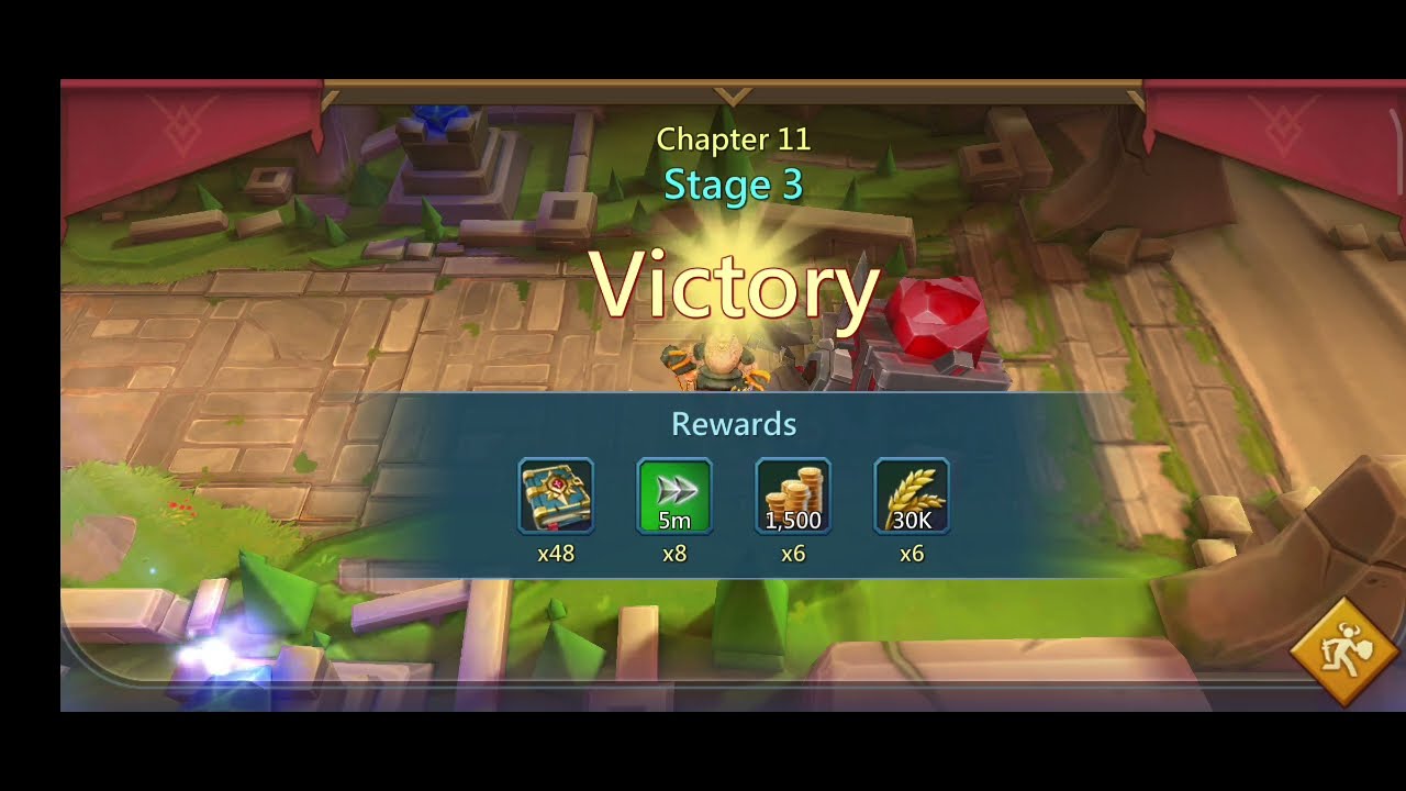 Chepter 11 stage 3 Vergeway lords mobile