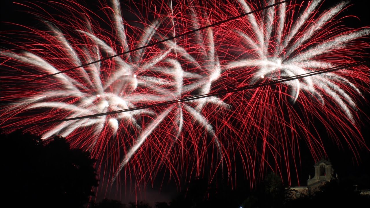 Pedara 15 Settembre 2025 Rientro Madonna Annunziata e Spettacolo Pirotecnico notturno FA. SI. MA.