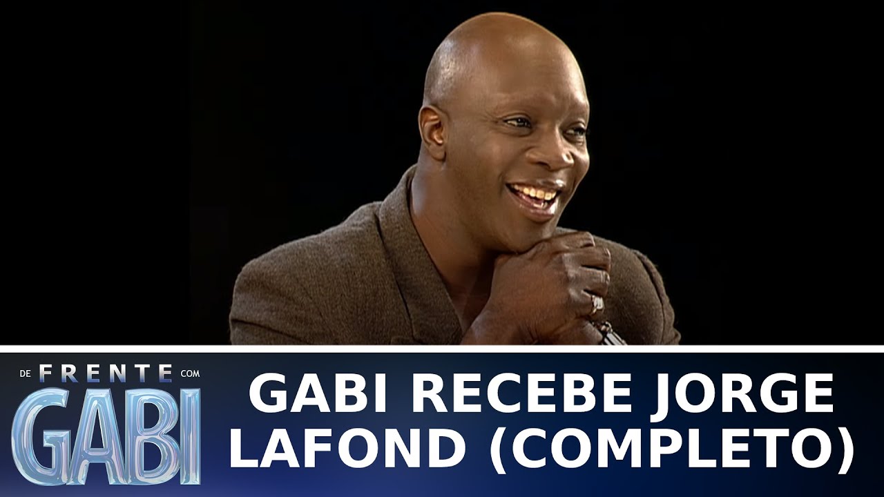 De Frente com Gabi - Jorge Lafond (04/07/1999) | SBT Vídeos