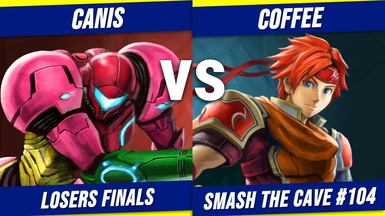Canis (Samus) vs Coffee (Roy) | Smash the Cave #104 - Losers Finals