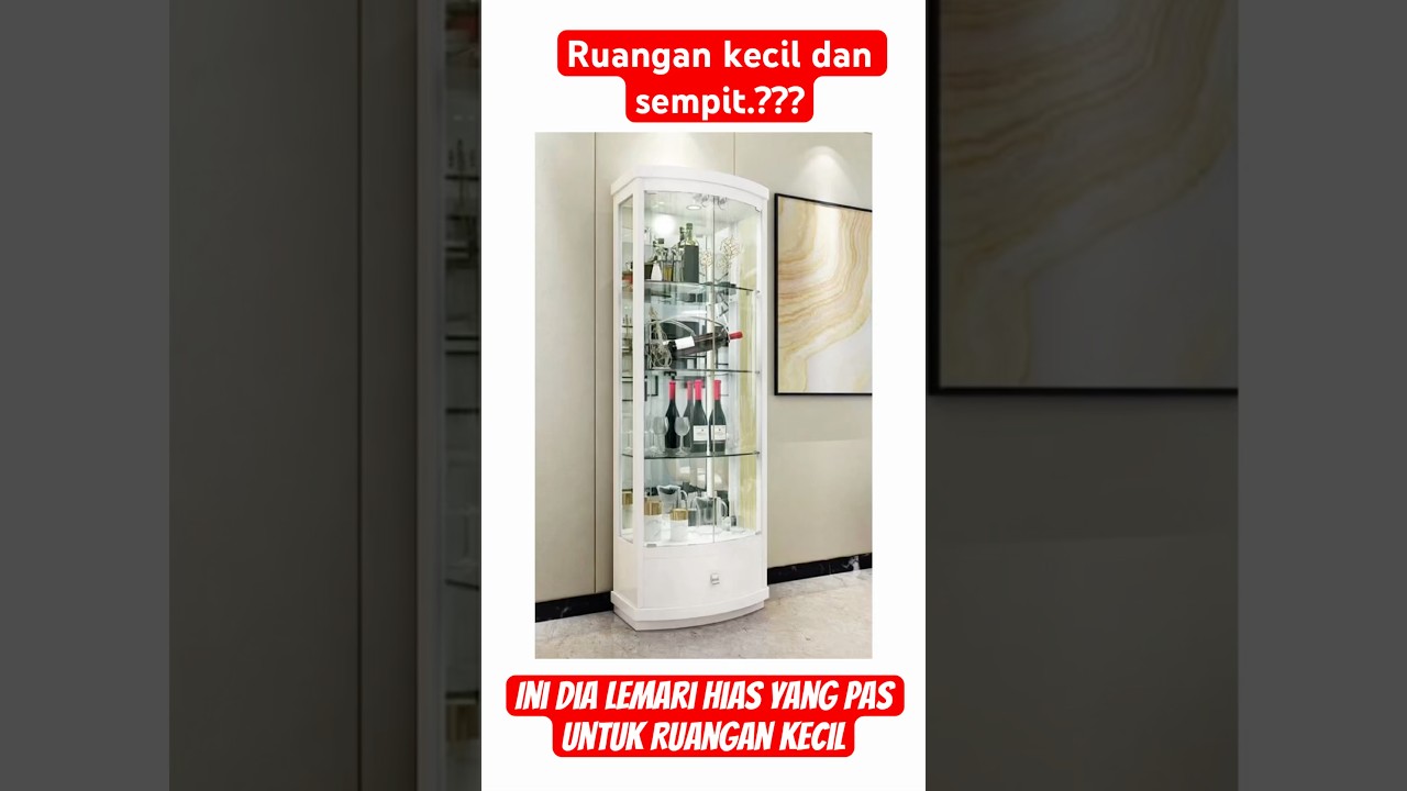 Lemari Hias Minimalis Ruang Tamu Kecil