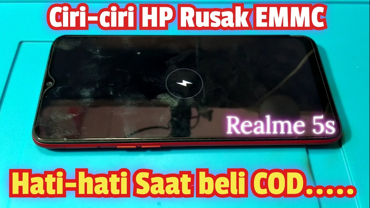 Ciri-ciri HP Rusak Emmc //Realme 5s