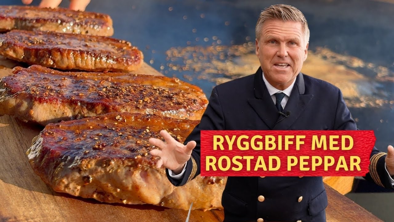 Ryggbiff med pepparsås I Kapten Mat I no. 314
