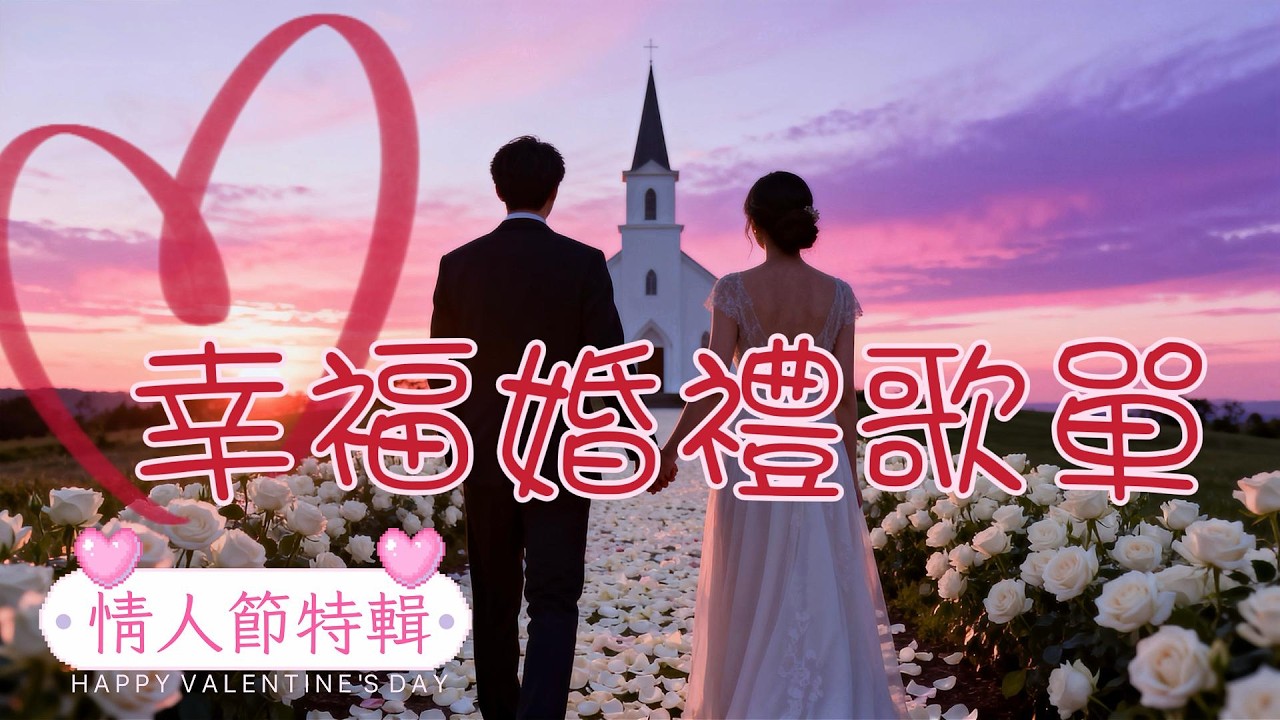 Vol 83 幸福婚禮歌單｜華語經典婚禮歌曲精選