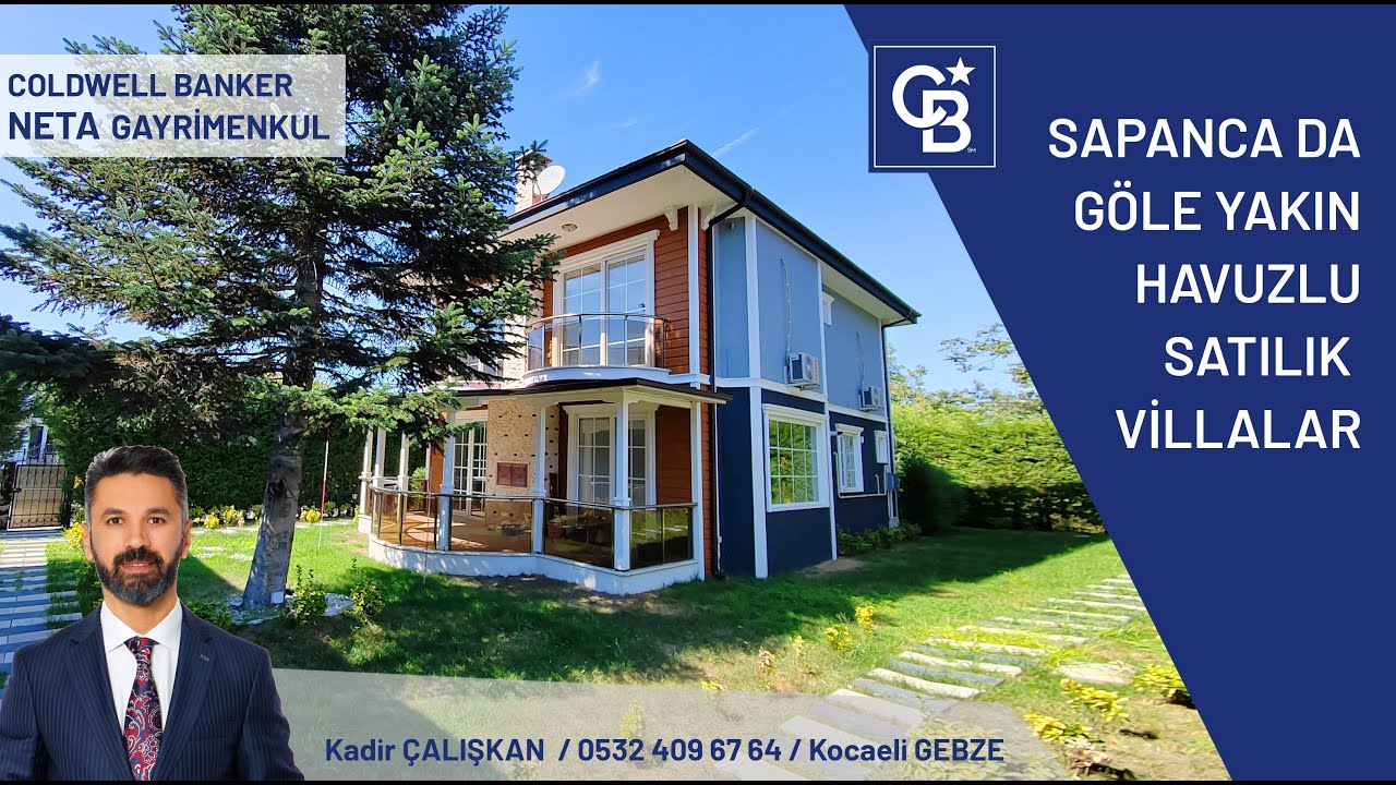 SAPANCA DA 5 ADET SİTE İÇERİSİNDE SATILIK VİLLA