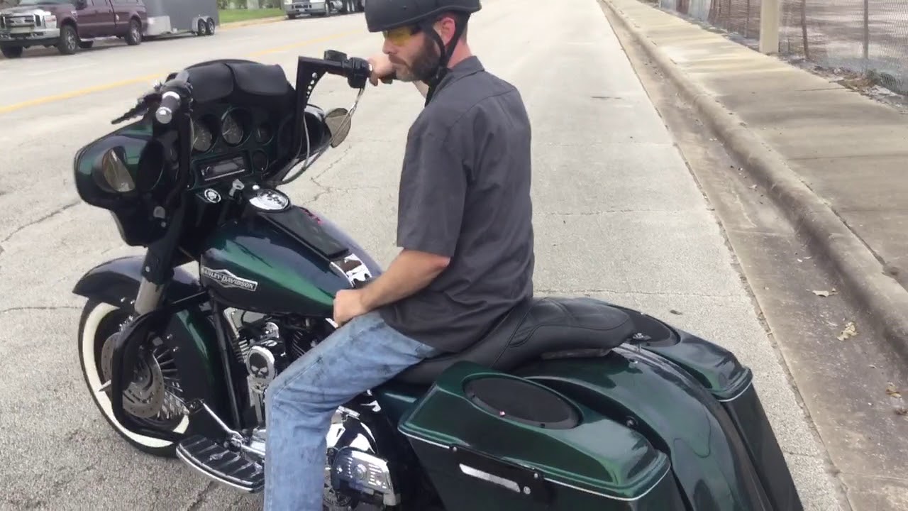 2002 Harley Davidson Electra Glide Ultra Classic FLHTCUI (green) 2151 Fallen Cycles