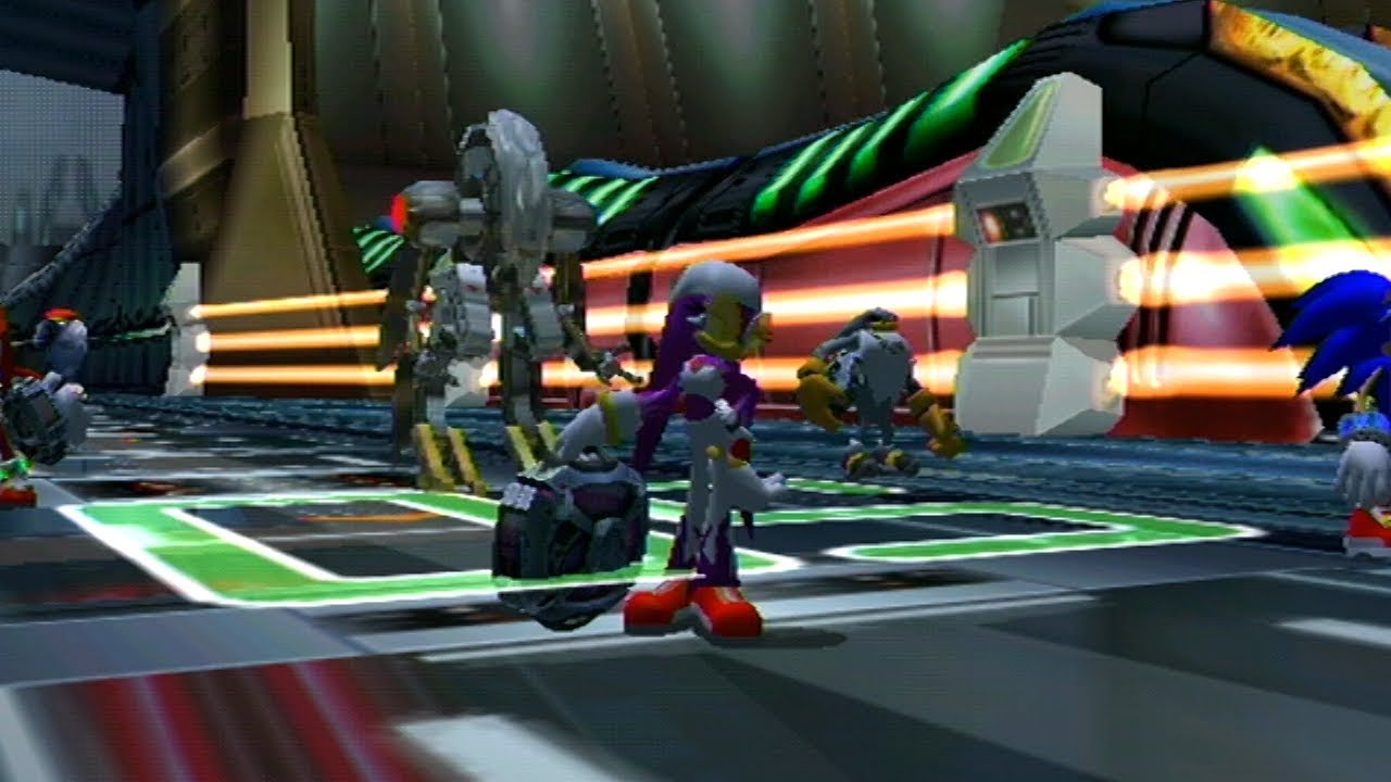 Sonic Riders Zero Gravity: World Grand Prix - Babylon Cup w/ Wave