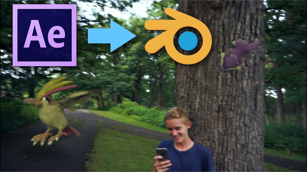 Use After Effects 3D Camera Tracker in Blender
