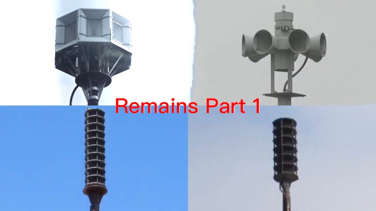 The aftermath and remains of the SONGS siren system after removal part 1