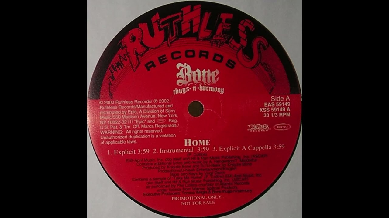 Bone Thugs - Home (Acapella)