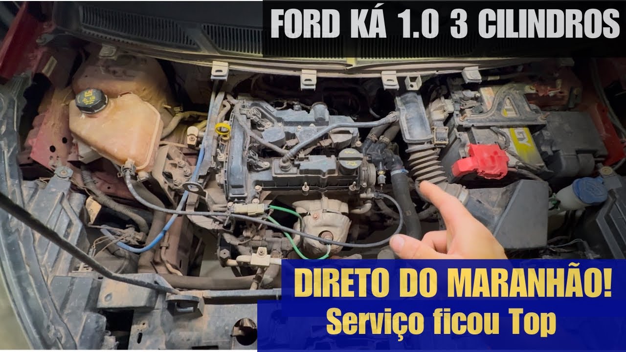 Esse veio do Maranhão! Tensor desse carro quebrou, correia dentada pulou e atropelou válvulas!