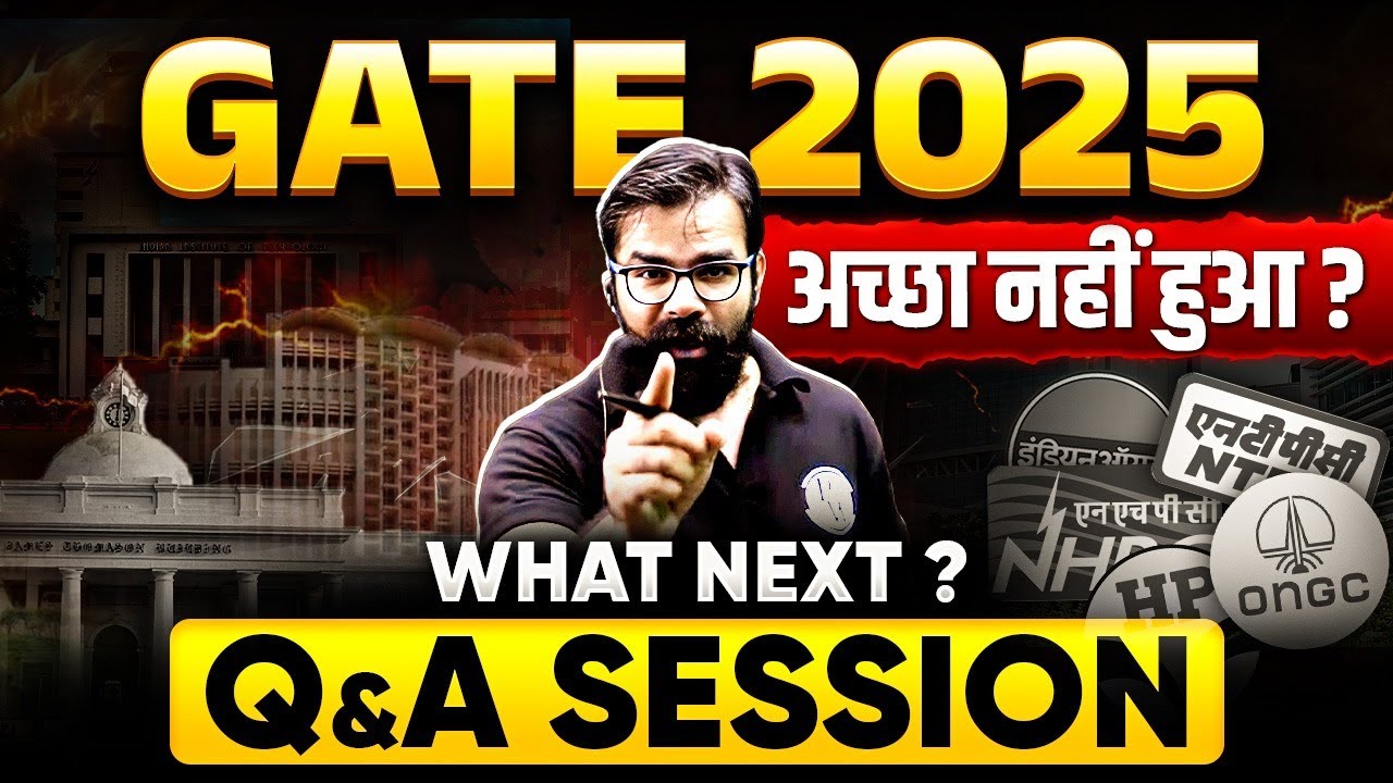 GATE Exam 2025 अच्छा नहीं गया | What Next ? | Expert Advice