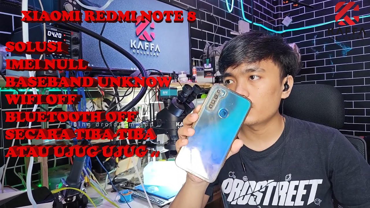XIAOMI REDMI NOTE 8 - SOLUSI IMEI-NULL BASEBAND-UNKNOW WIFI-BLUETOOTH-OFF SOFTWARE OR HARDWARE ??