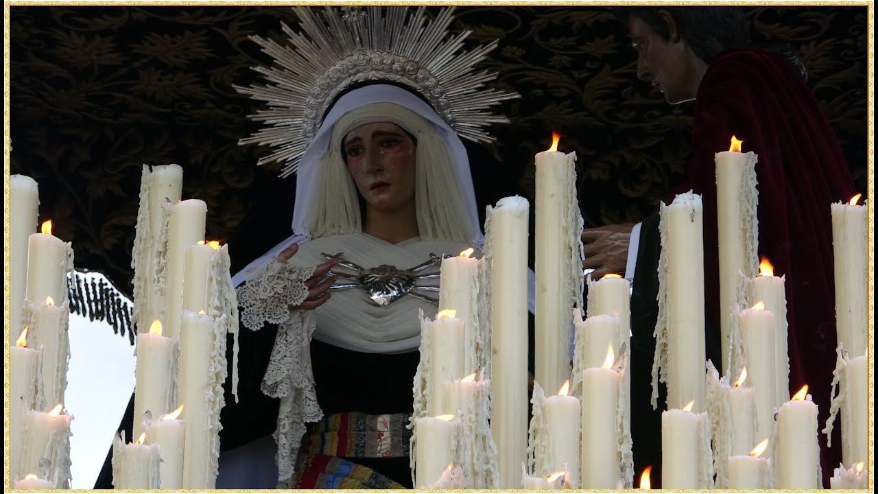 4K - PROCESION FÚNEBRE VERA+CRUZ GUILLENA 2025 SEMANA SANTA