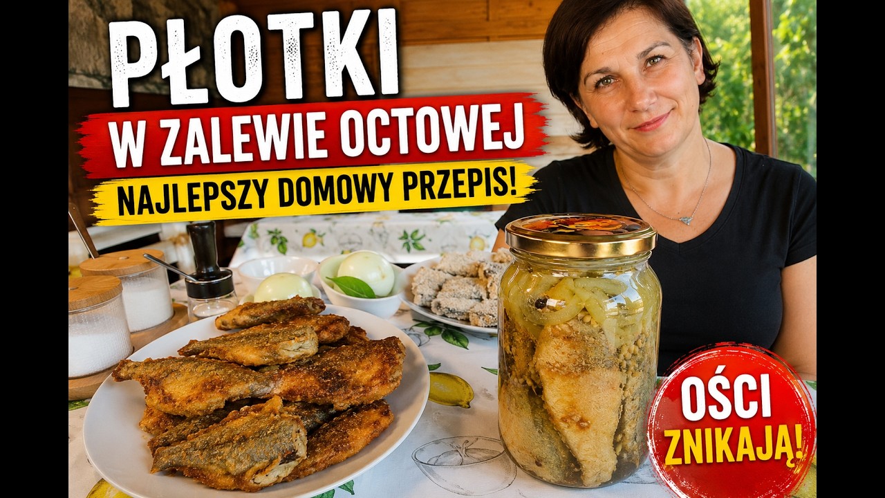 🐟 Płotki w zalewie octowej &ndash; najlepszy domowy przepis!