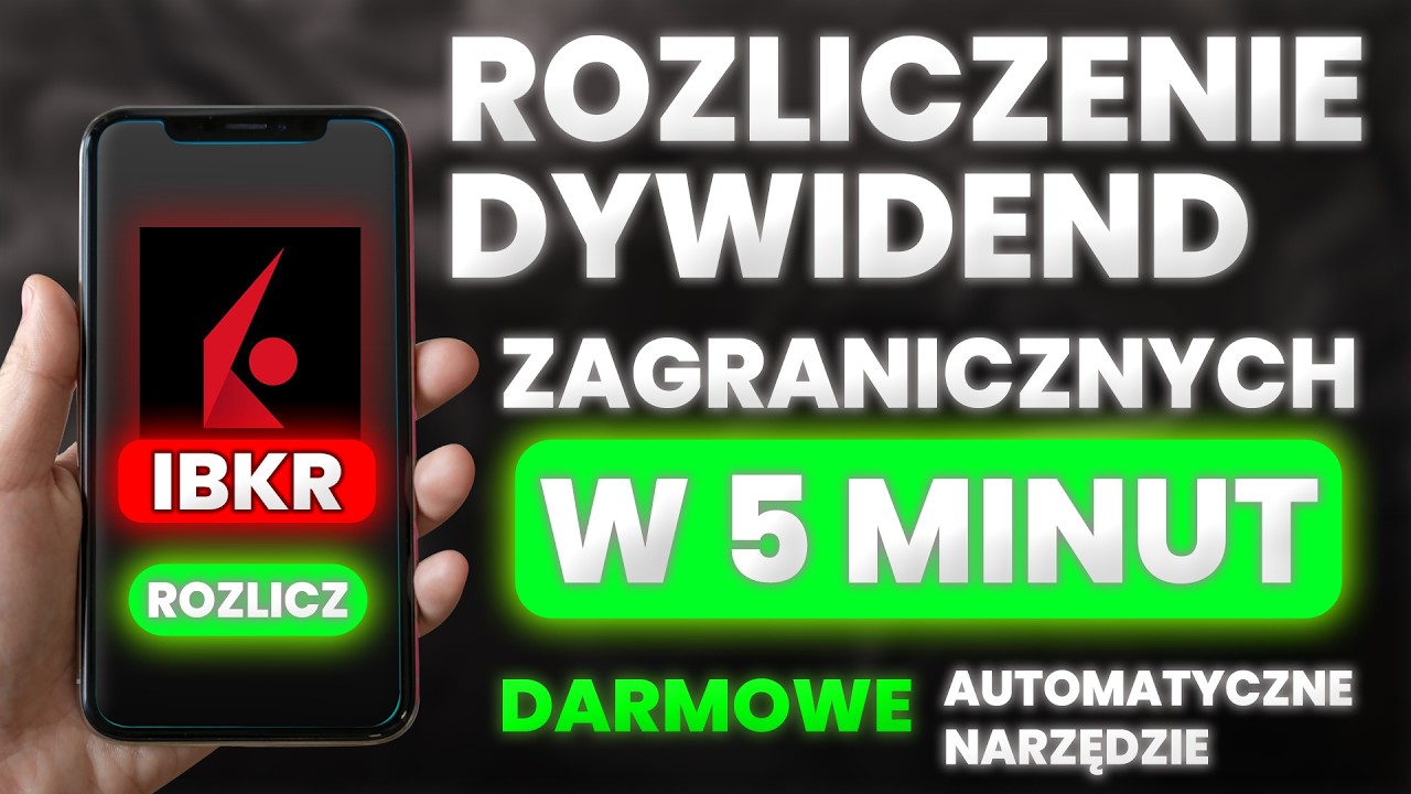 Rozliczenie DYWIDEND zagranicznych z Interactive Brokers w 5 MINUT! (2026)