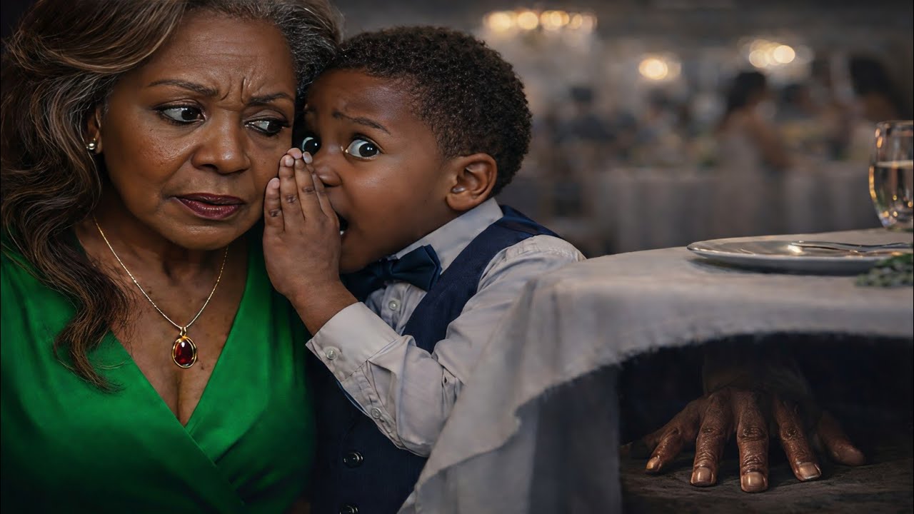 My Grandson Told Me to Look Under the Table&hellip; I Froze!