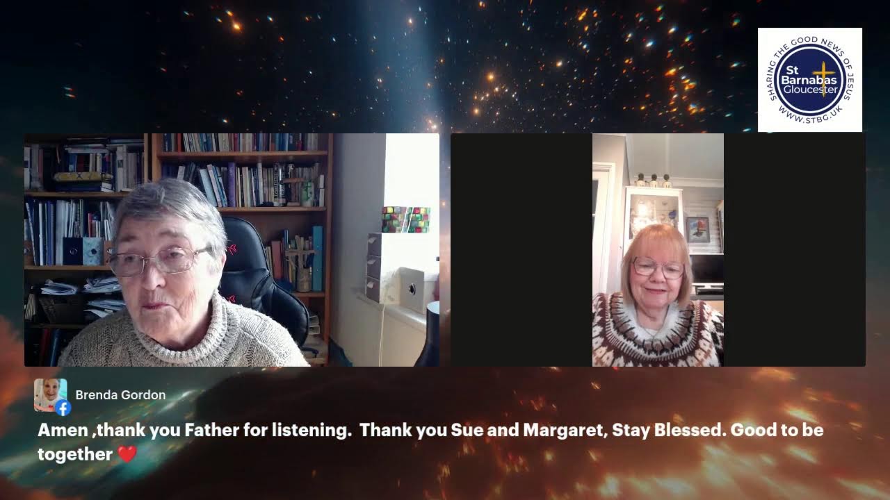 Morning Prayer on Monday 12th January 2026 with  Sue and Margaret