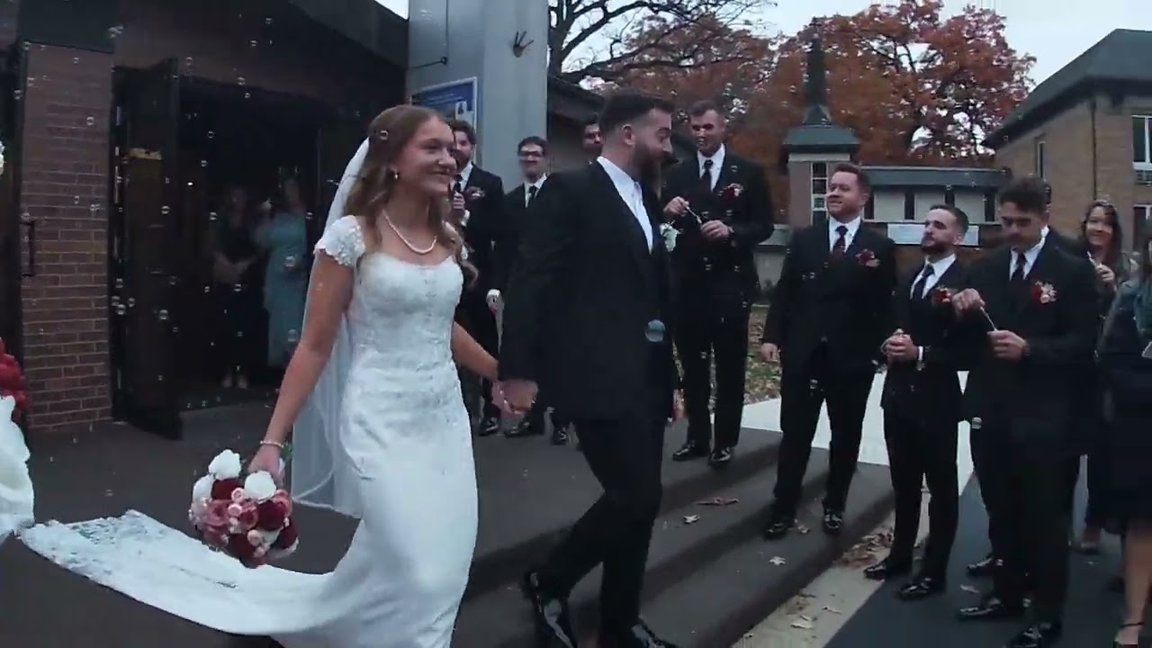 Mr. & Mrs. Ahearn wedding video!💍⛪️❤️