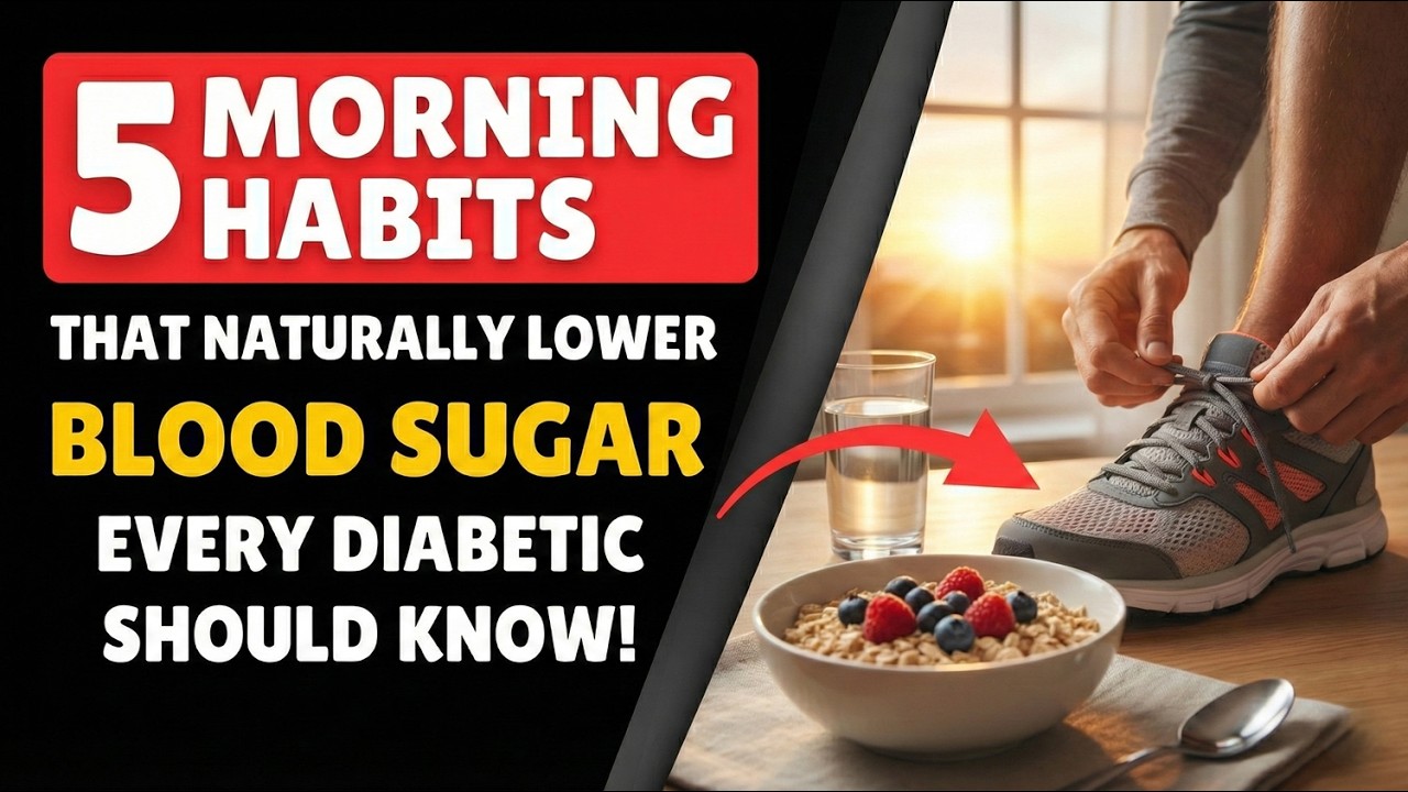 5 Morning Habits That Naturally Lower Blood Sugar (Every Diabetic Should Know)