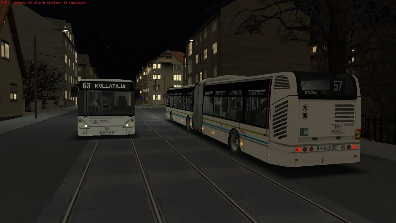 [G29][OMSI 2] Test du nouveau Irisbus Citelis by Acrotere Design dans l'entreprise TBM