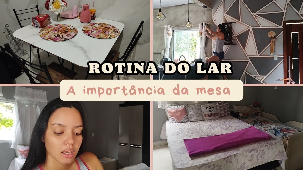 Cuidando do lar com amor/ falei o que eu penso sobre a importância da mesa na família/ organização 🥰