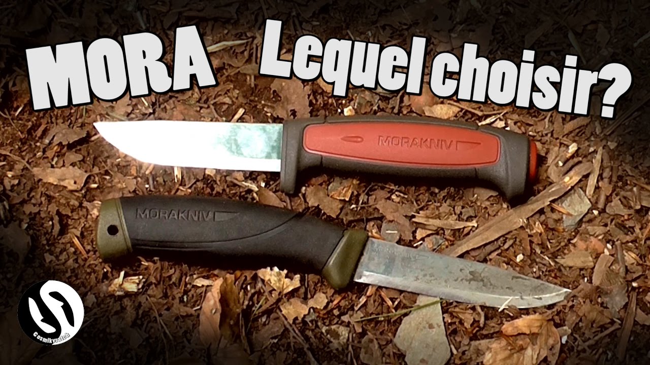 MORA COMPANION VS MORA PRO C -  quel couteau choisir? - cosmikvratch