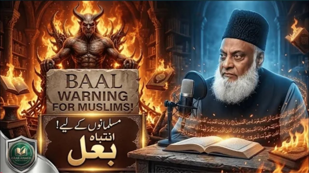 Baal Kon Tha? | History Of Baal | Baal Warning ⚠️ For Muslims | Dr Israr Ahmed Explained