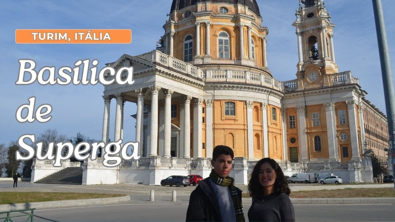 A Basílica de Superga, em Turim, Itália