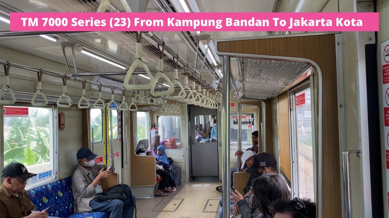 [AVF Chopper][KAI Commuter] TM 7000 Series (23) from Kampung Bandan to Jakarta Kota