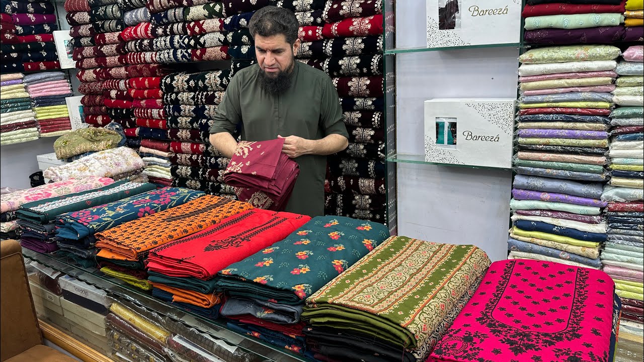 *BAREEZE KARANDI*😍 Super Calss Latest embroidered Collection by ARSHAD FABRICS 👑