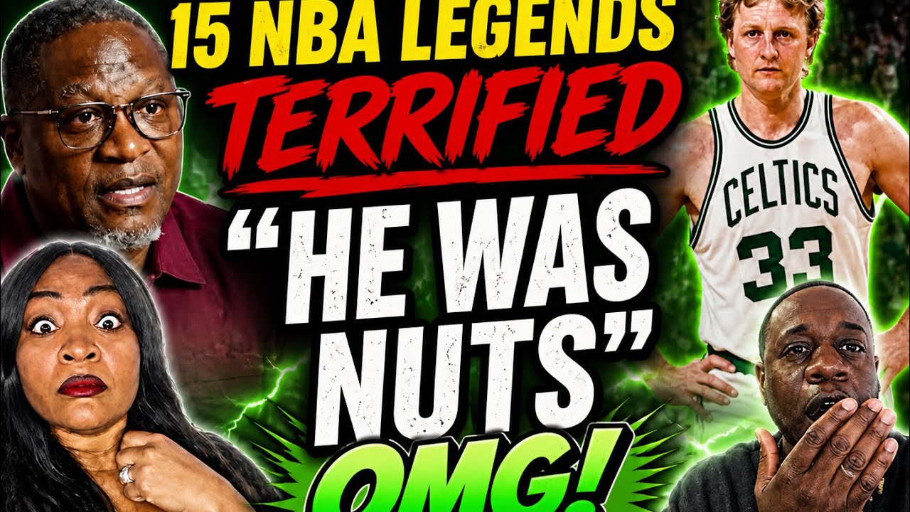 Unbelievable!! 15 NBA Legends Who Are Terrified Of Larry Bird Reaction