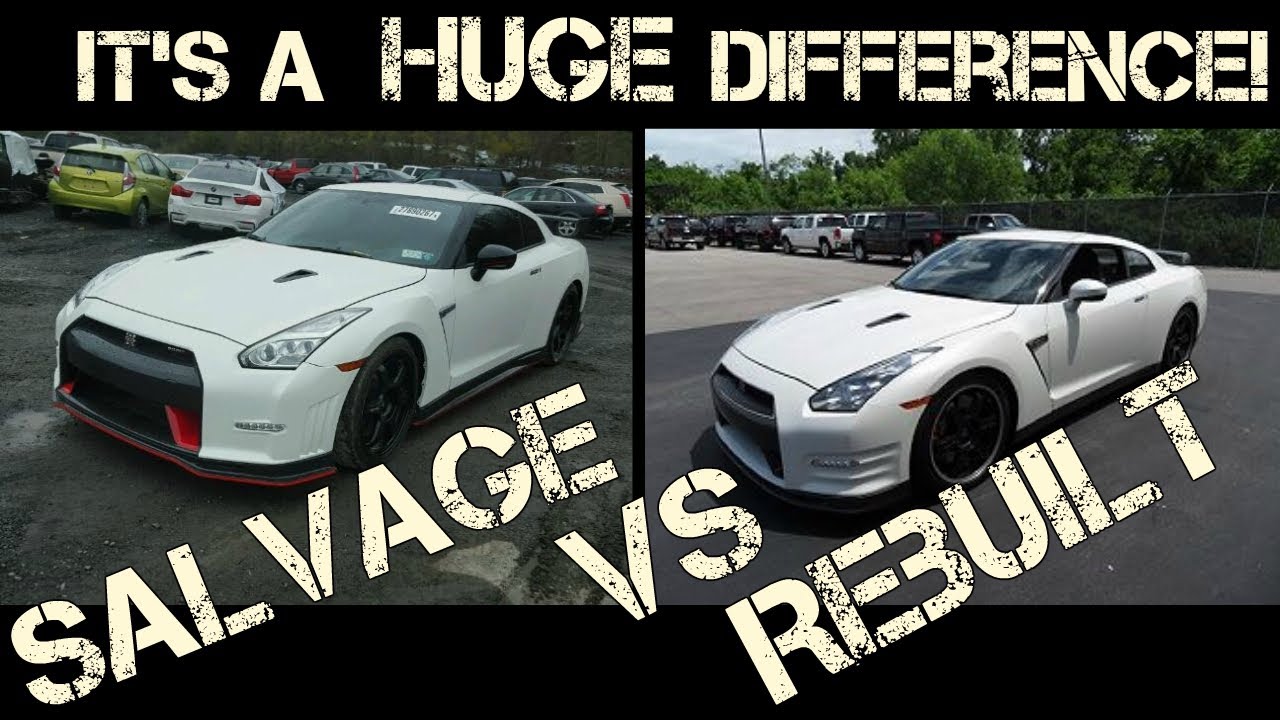 The HUGE difference between a Salvage and Rebuilt Car