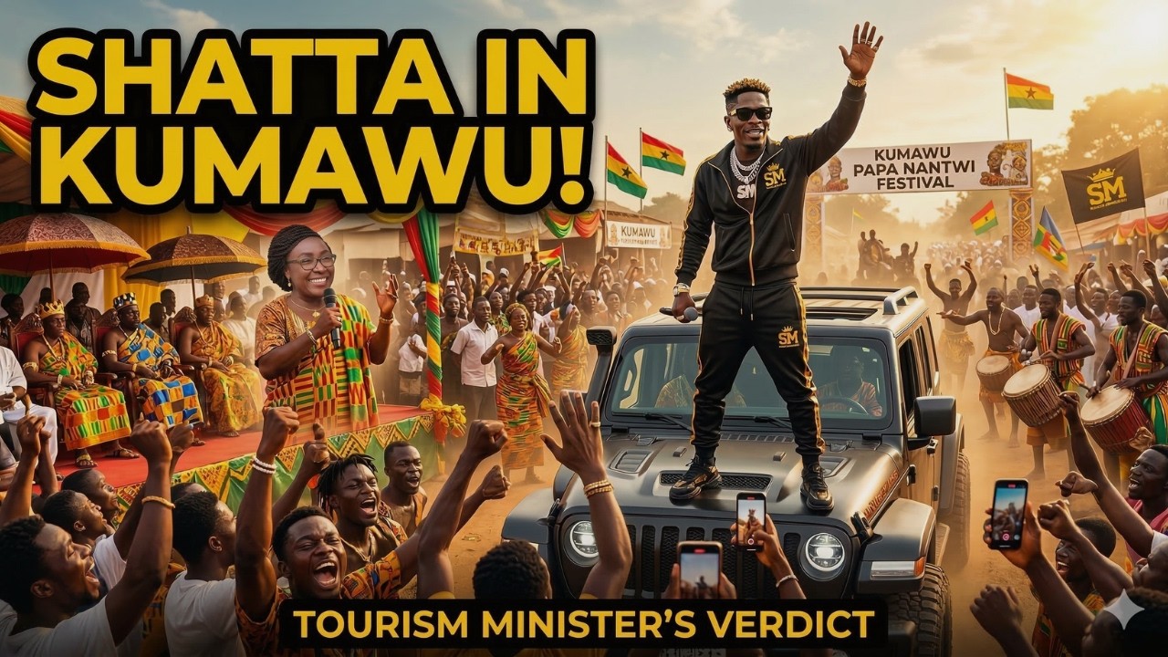 Shatta Wale`s Entry Into Kumawu, Tourism Minister`s Opinion, Understanding Papa Nantwi Festival