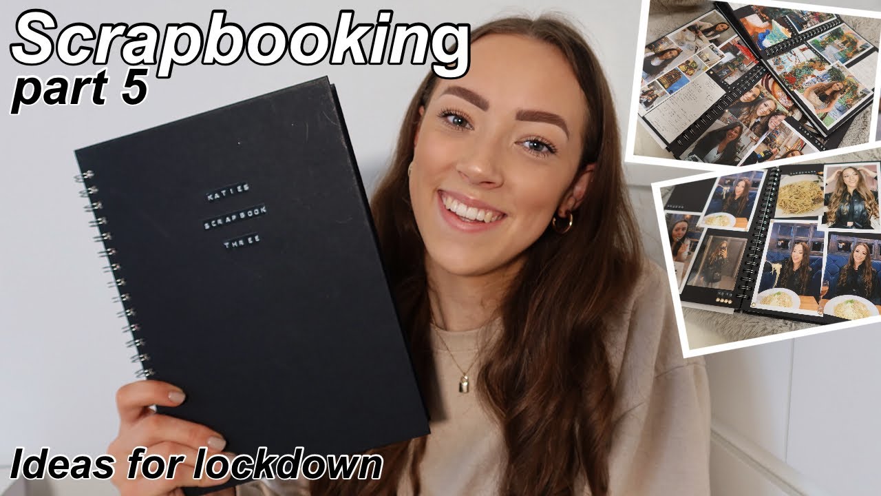 SCRAPBOOKING Part 5 | Scrapbook with me | Lalalab