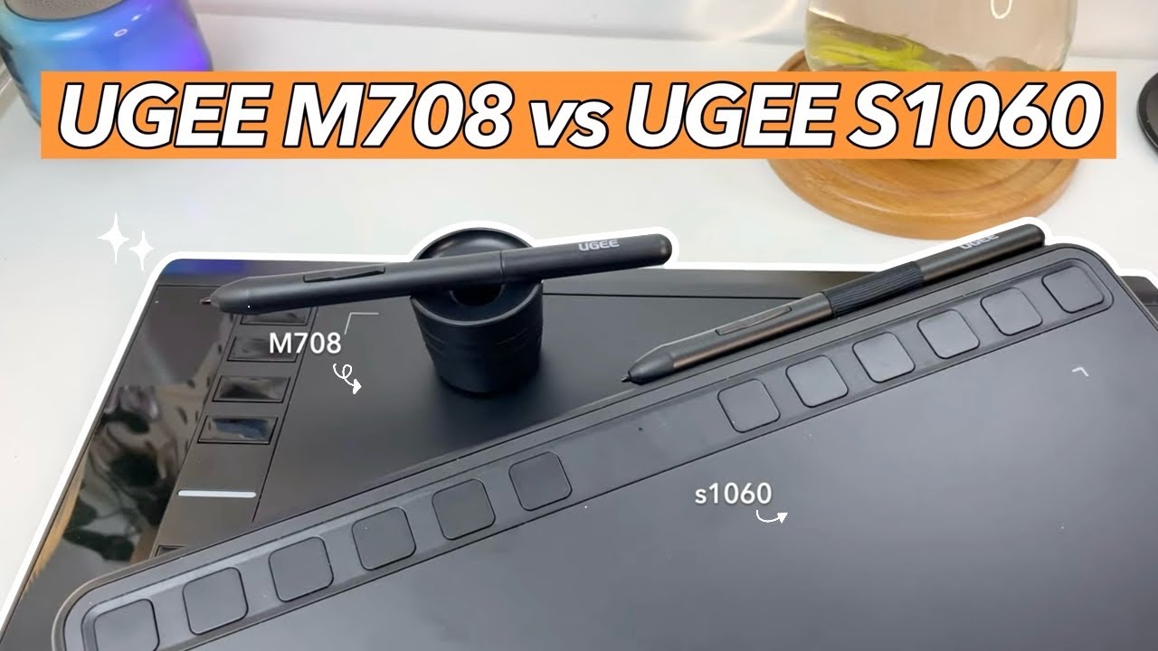 Ugee M708 против планшета Ugee S1060 ✦ Что лучше? ❤︎ Эмми Лу