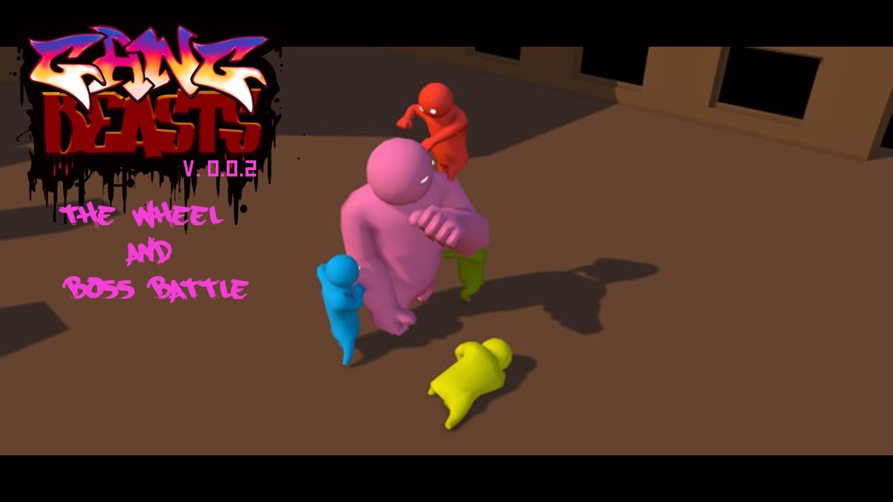 Gang Beasts (0.0.2) - The Wheel/Boss Battle
