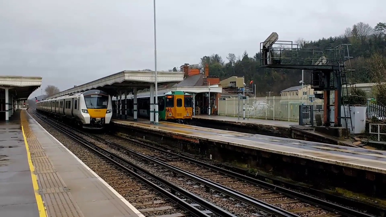 Trains at Purley Railway Station - Monday 11th June 2018